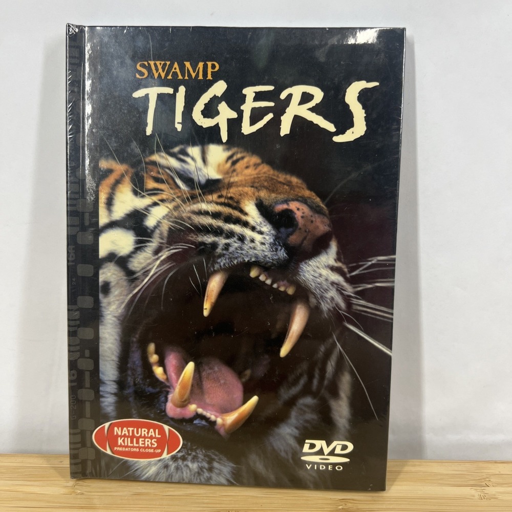 Swamp Tigers (DVD, Digibook Case) Nature Documentary NEW & SEALED Movie
